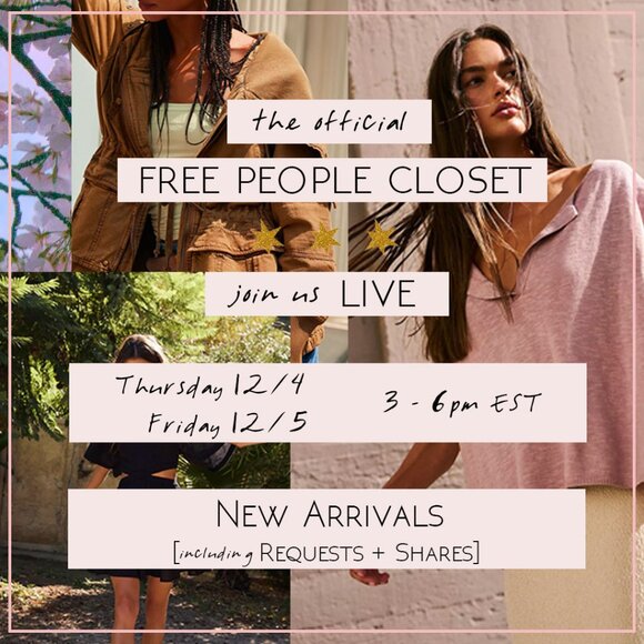 Free People Other - ❤LIKE❤ for POSH SHOW notifications!